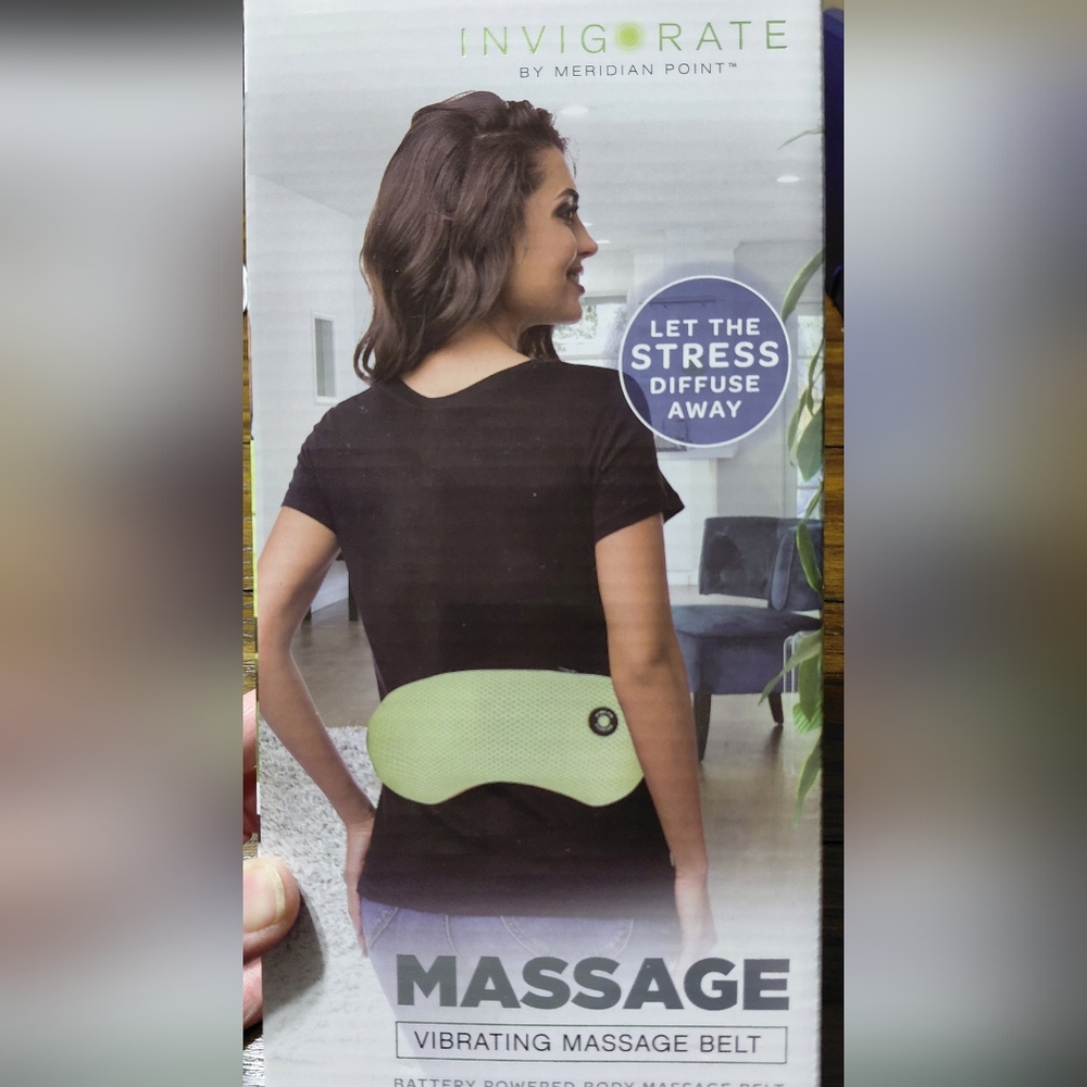 Invigorate Vibrating Massage Belt BRAND NEW